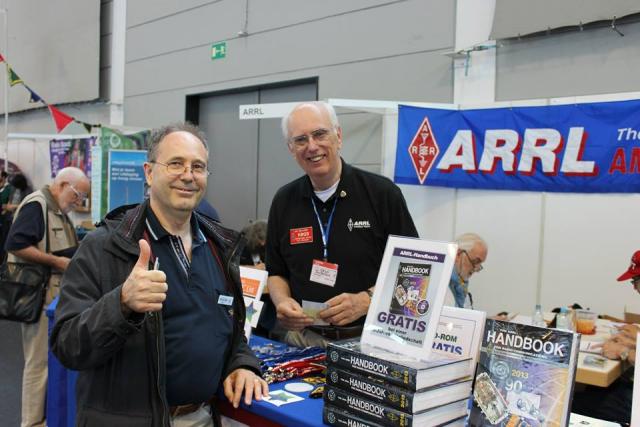 Friedrichshafen 2013 with Jay Bellows, K0QB